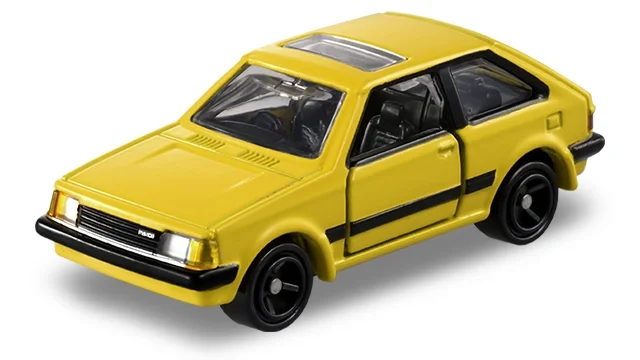 A yellow toy car with black trimAI-generated content may be incorrect.